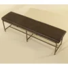 Zancor Bench in Antique Brass Finish - Image 5