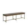 Zancor Bench in Antique Brass Finish - Image 6